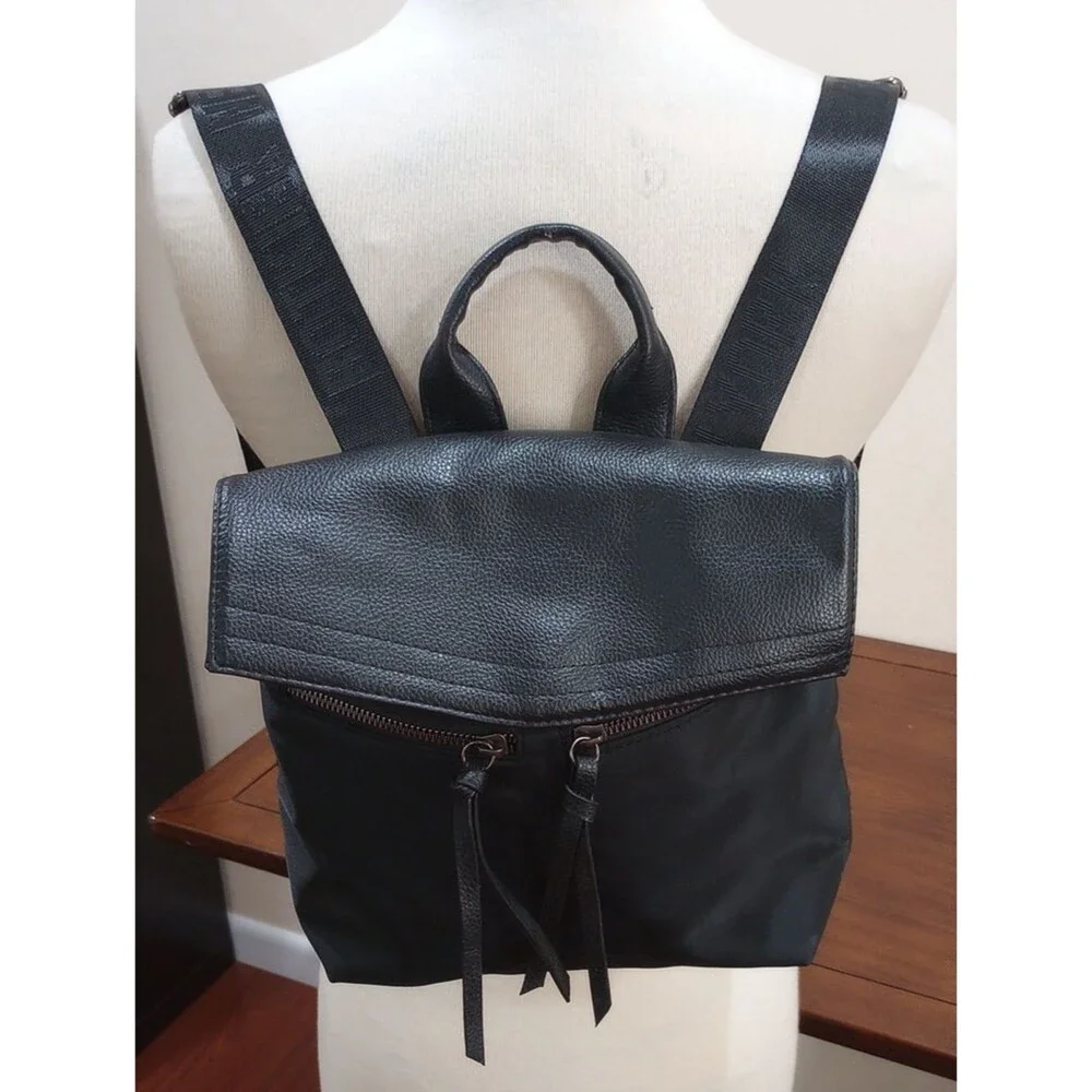 Botkier New York Black Trigger Mini Backpack